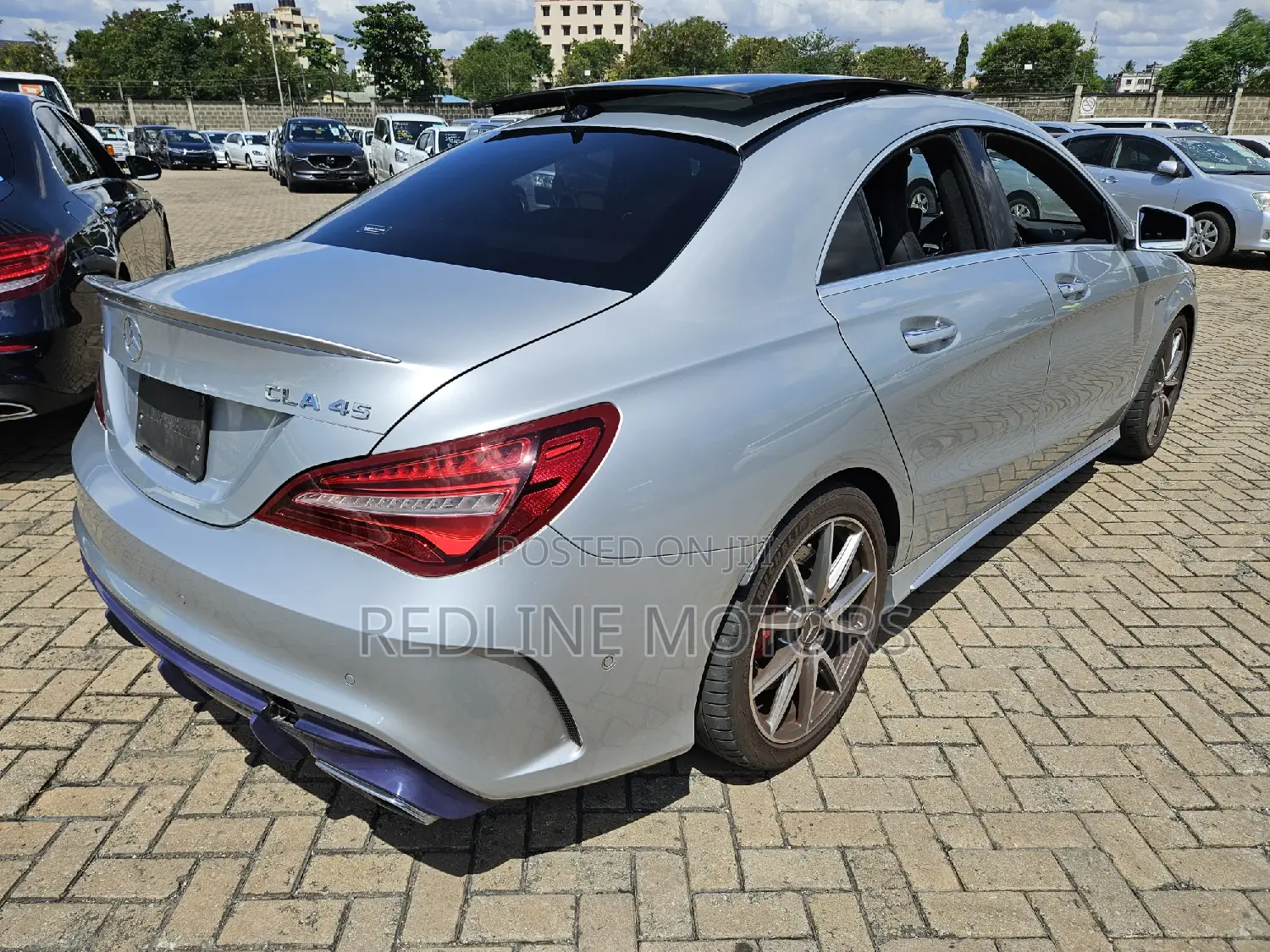 Mercedes-Benz CLA-Class AMG CLA 45 4MATIC Sedan 2017 Silver