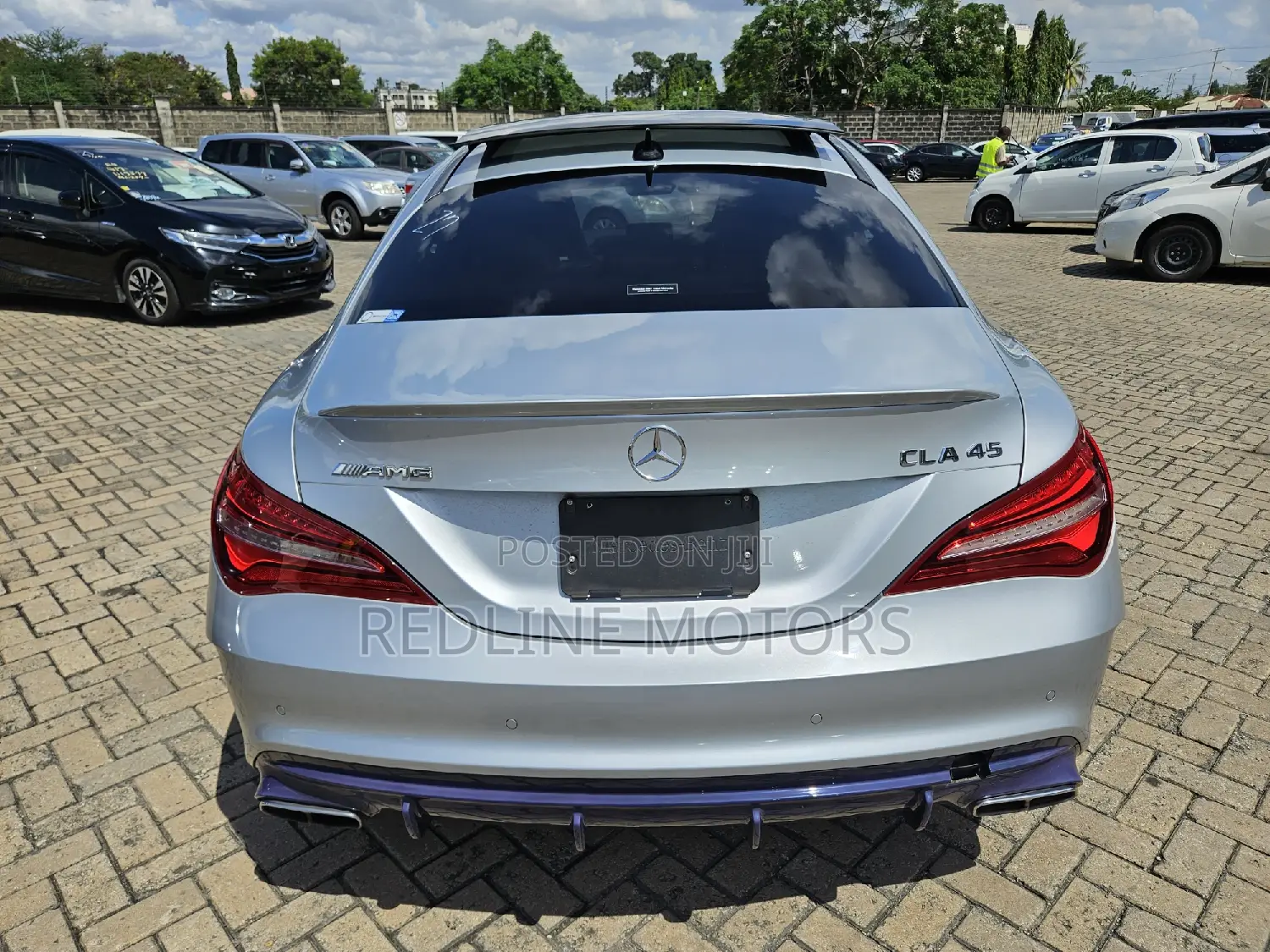 Mercedes-Benz CLA-Class AMG CLA 45 4MATIC Sedan 2017 Silver