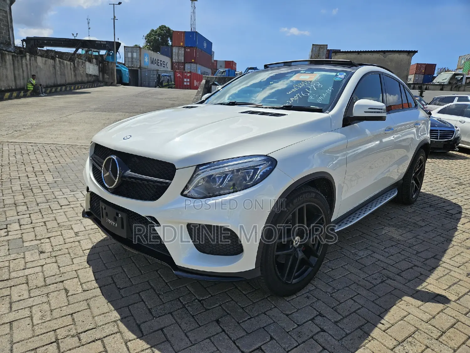 Mercedes-Benz GLE-Class GLE 350d 4MATIC 2018 White
