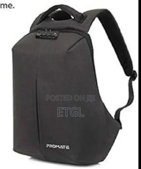 Promate Anti-Theft Water-Resistant Backpack for 16” Laptops