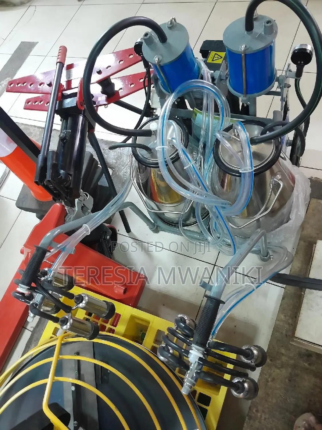 Electric Milking Machine / Double Bucket