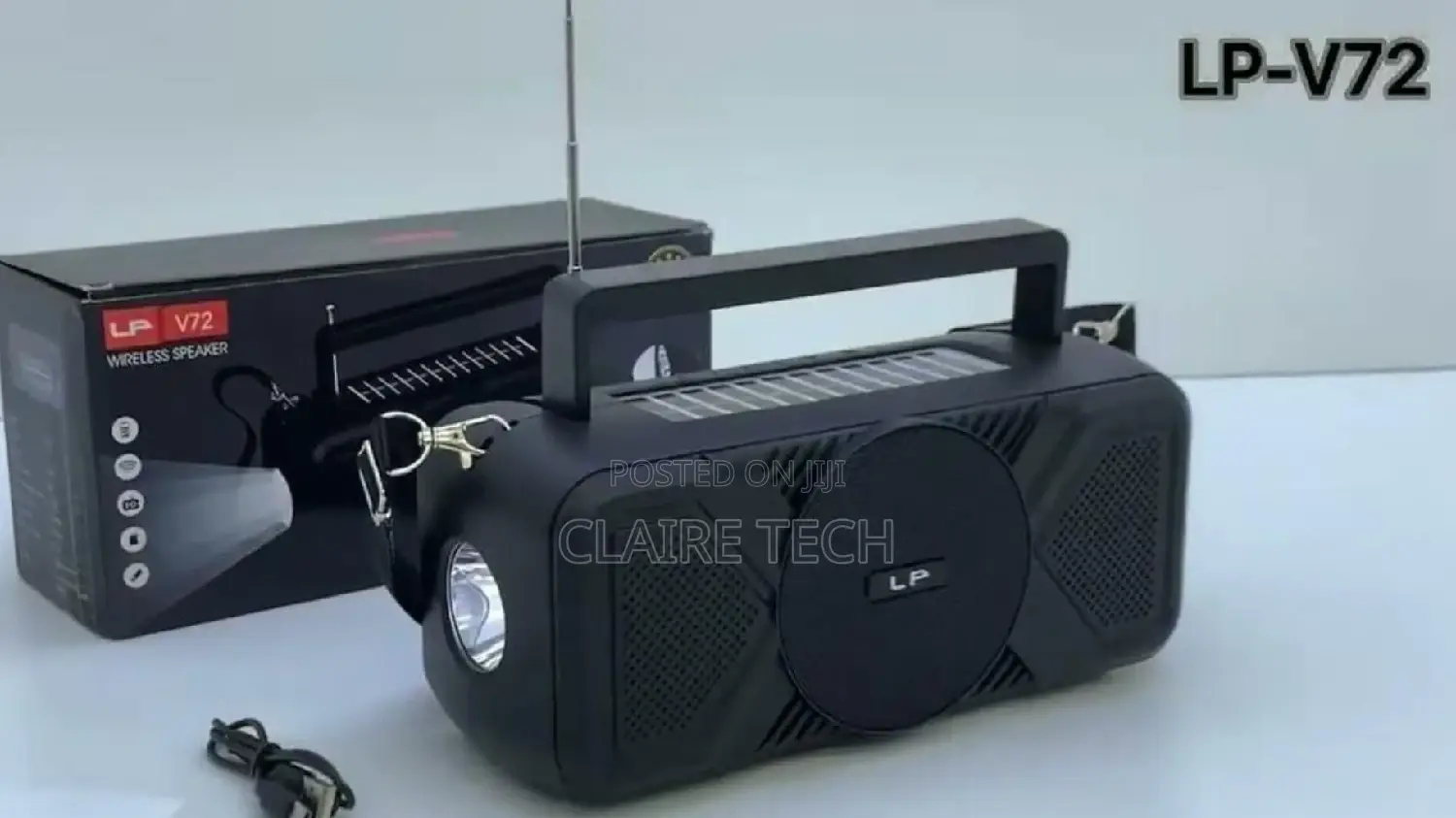 New V72 Wireless Speaker Radio, USB Bluetooth