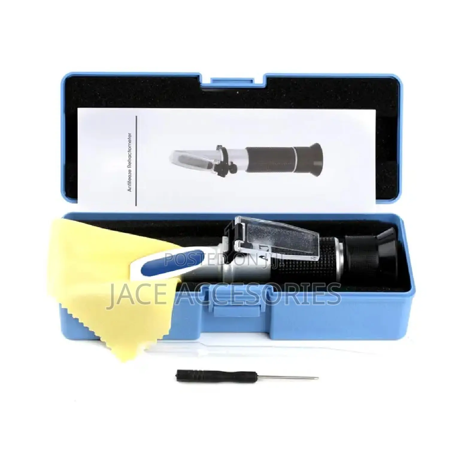 Dual Scale 0-40% Brix Refractometer Alcohol 0-25%