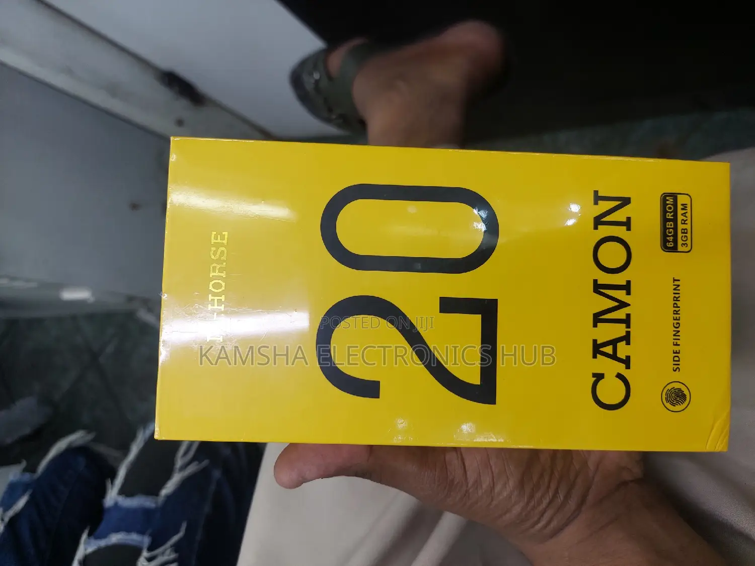 New Phone Camon 20 3gb 64gb New Sealed Box