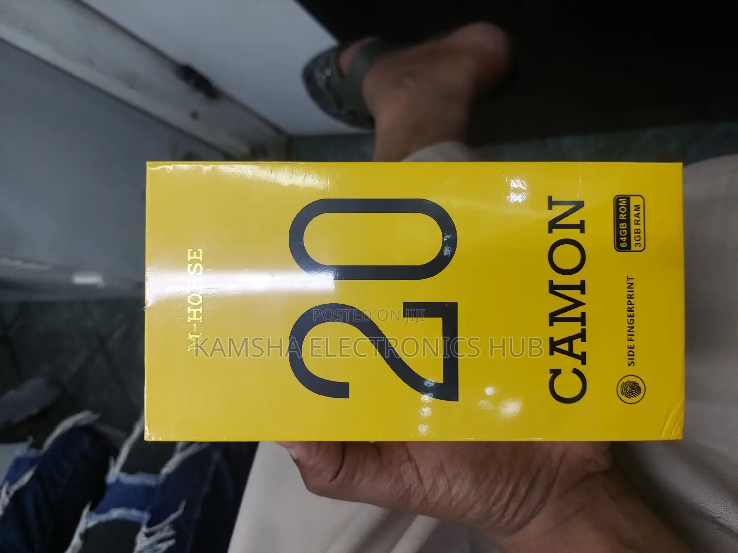New Phone Camon 20 3gb 64gb New Sealed Box