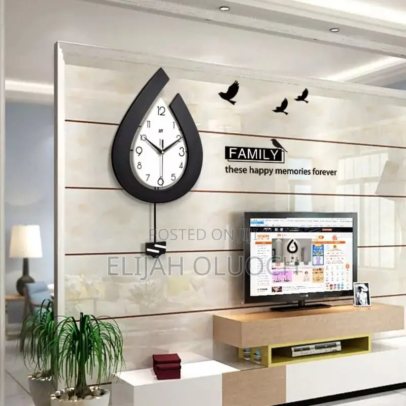 Wall Clock U Shape