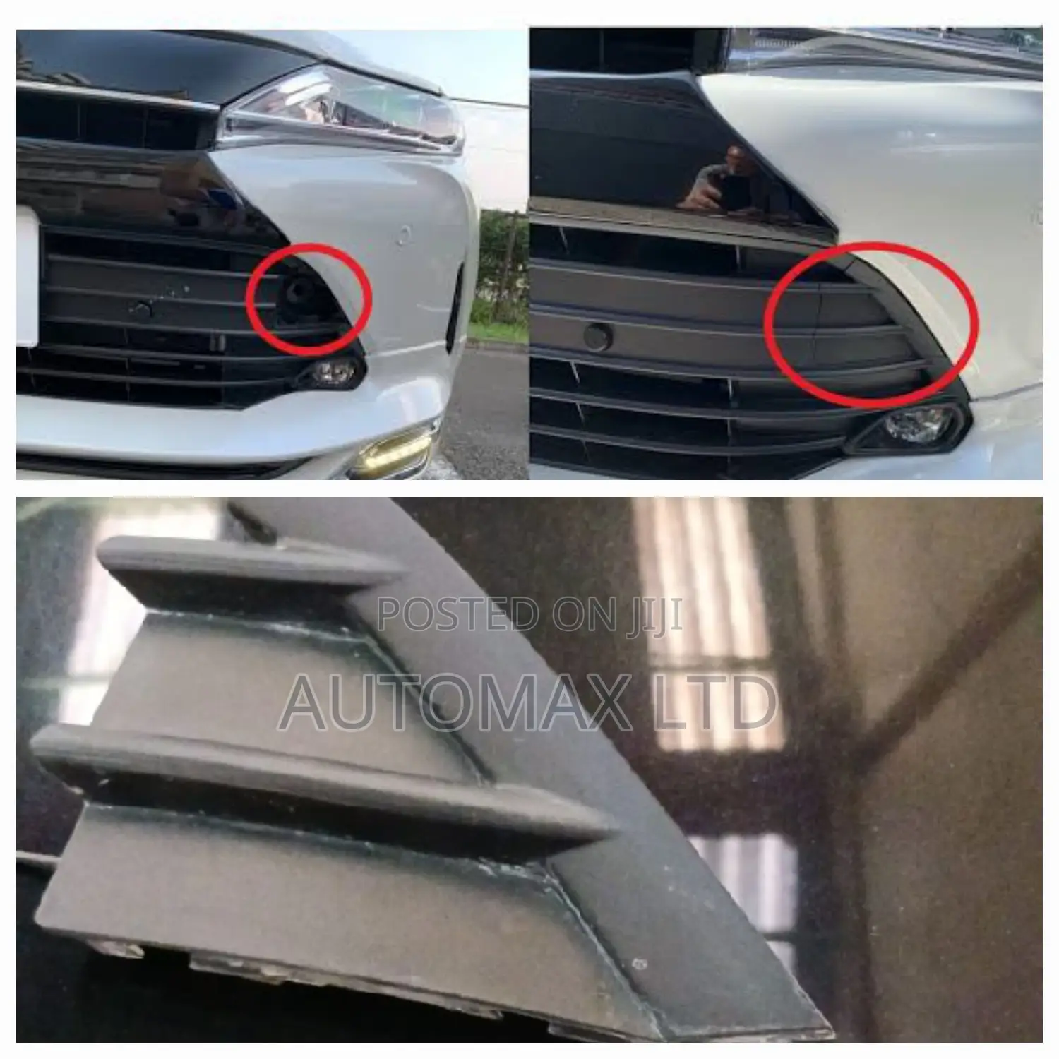 Yr2017, Toyota Harrier, Front Bumper Tow Hook Cover