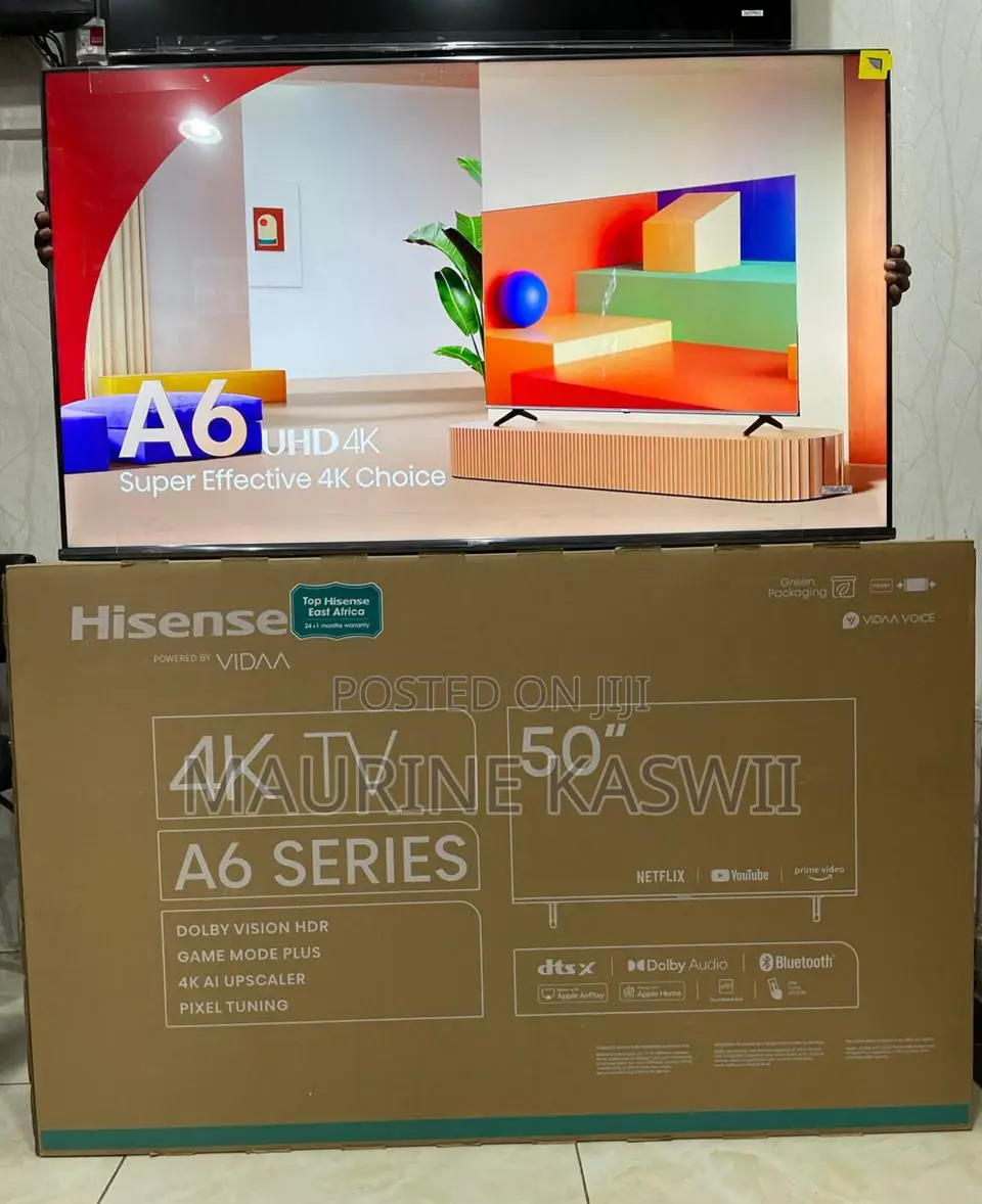 Hisense 50 A6kken Smart Tv 2 Year Warranty