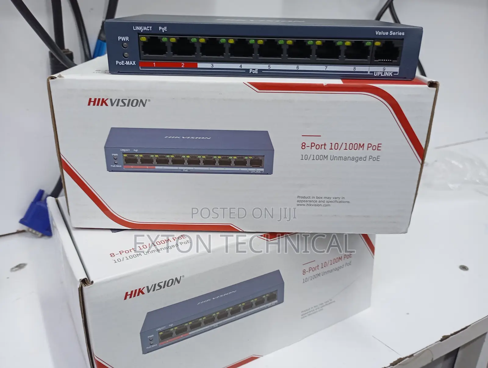 8port Poeswitch Unmanaged