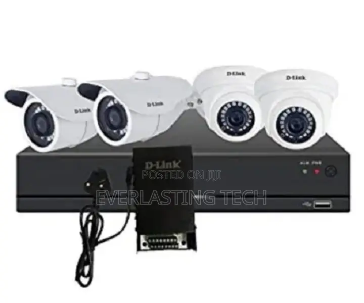D-Link Security Camera 4camera Kit,