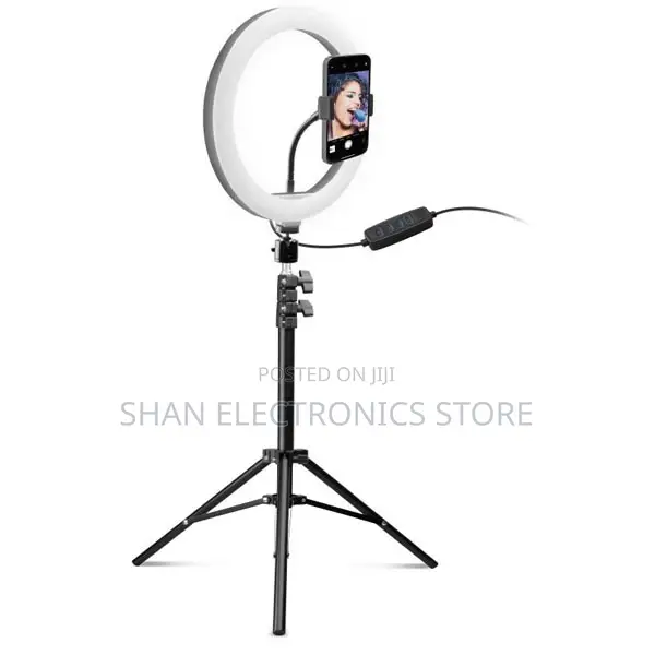 Ring Light Dimmable LED Ring Lamp Photo Video Camera 14 Inch