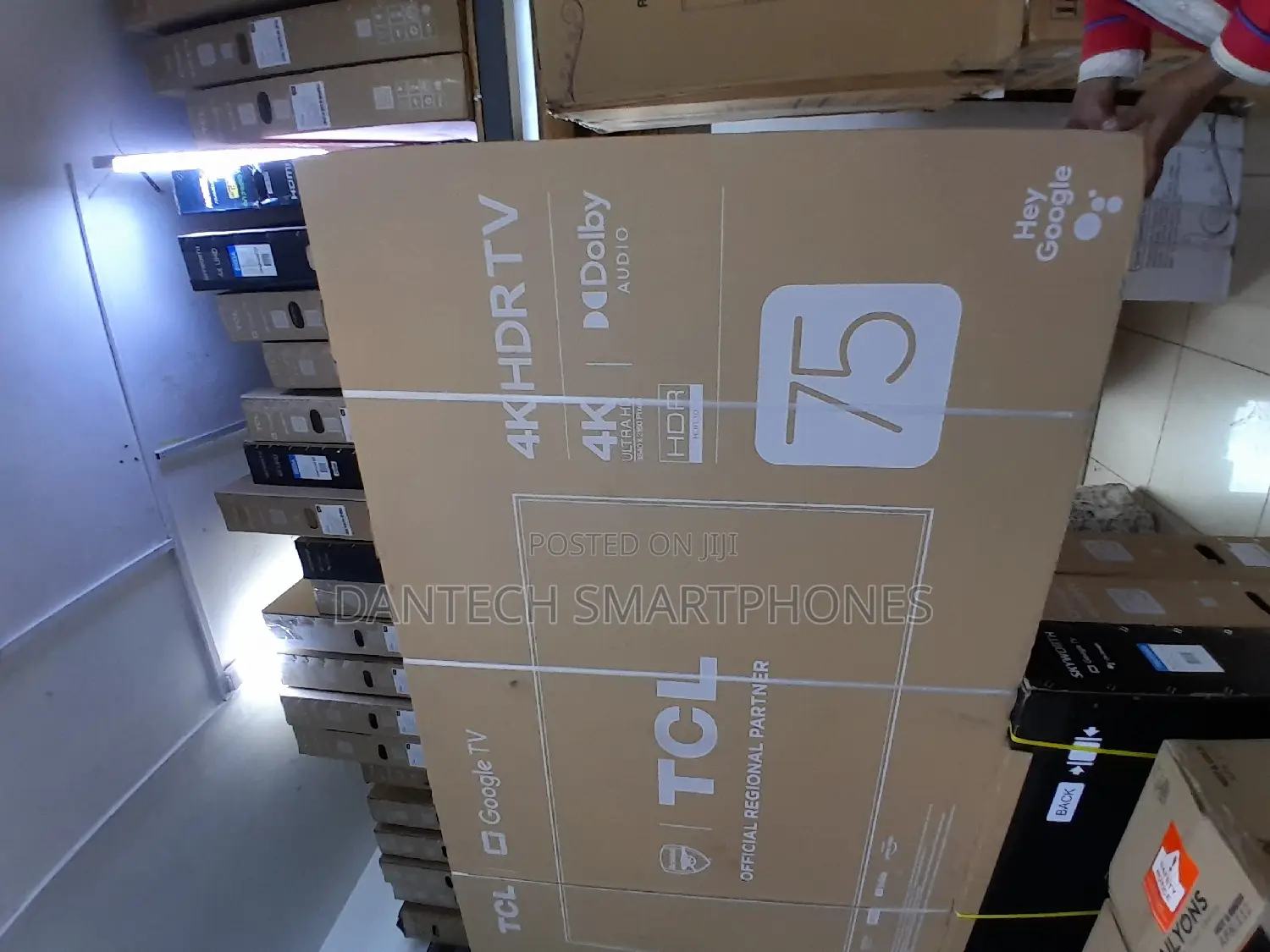 TCL "75" Google TV 4kuhd TV Model:75p635