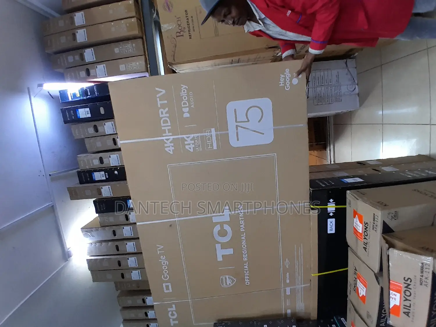 TCL "75" Google TV 4kuhd TV Model:75p635