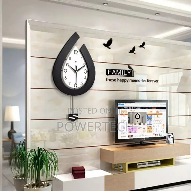 Wall Clock ( U Shape).