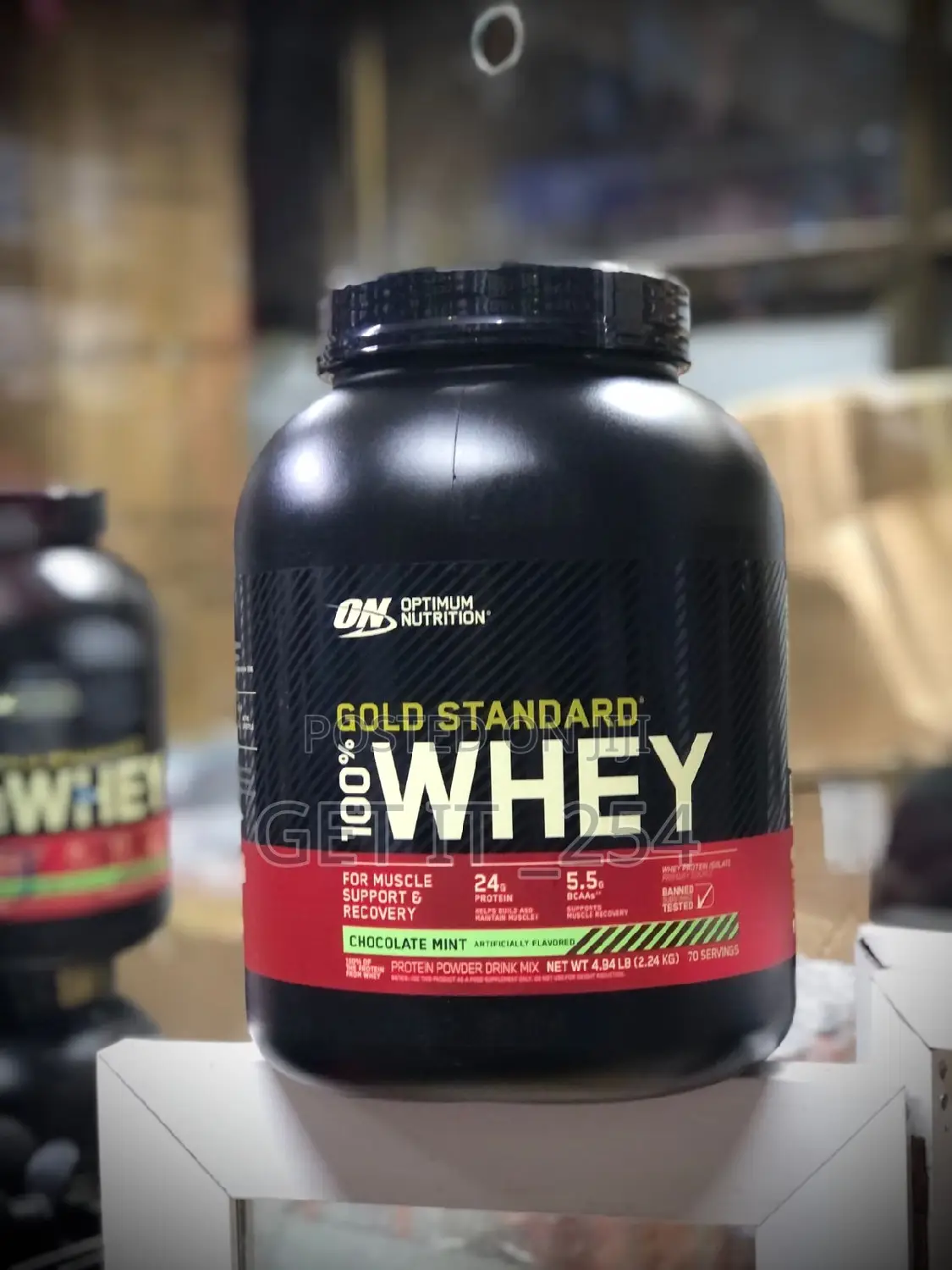 100% WHEY. / 100% Gold Standard Whey