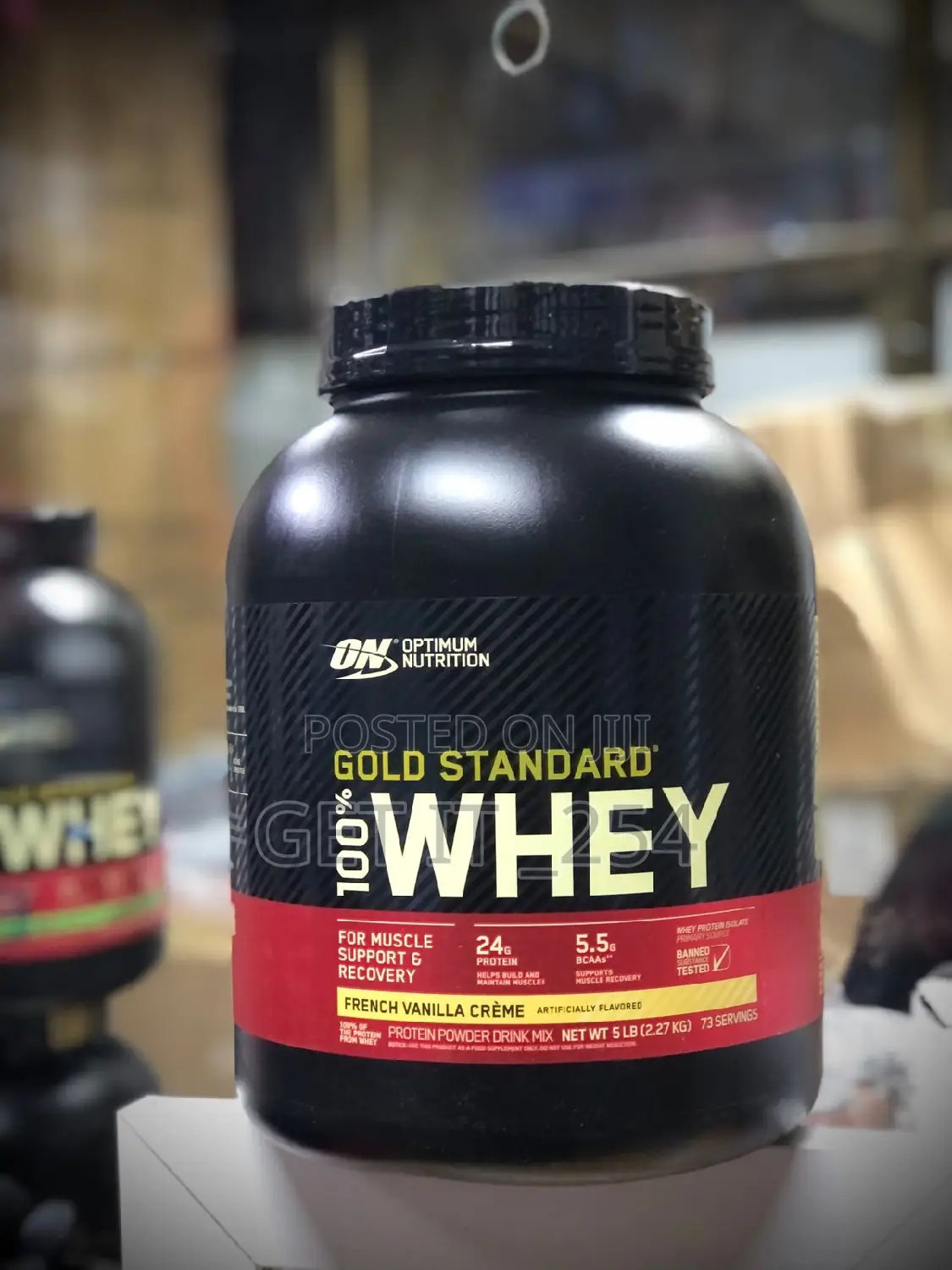 100% WHEY. / 100% Gold Standard Whey