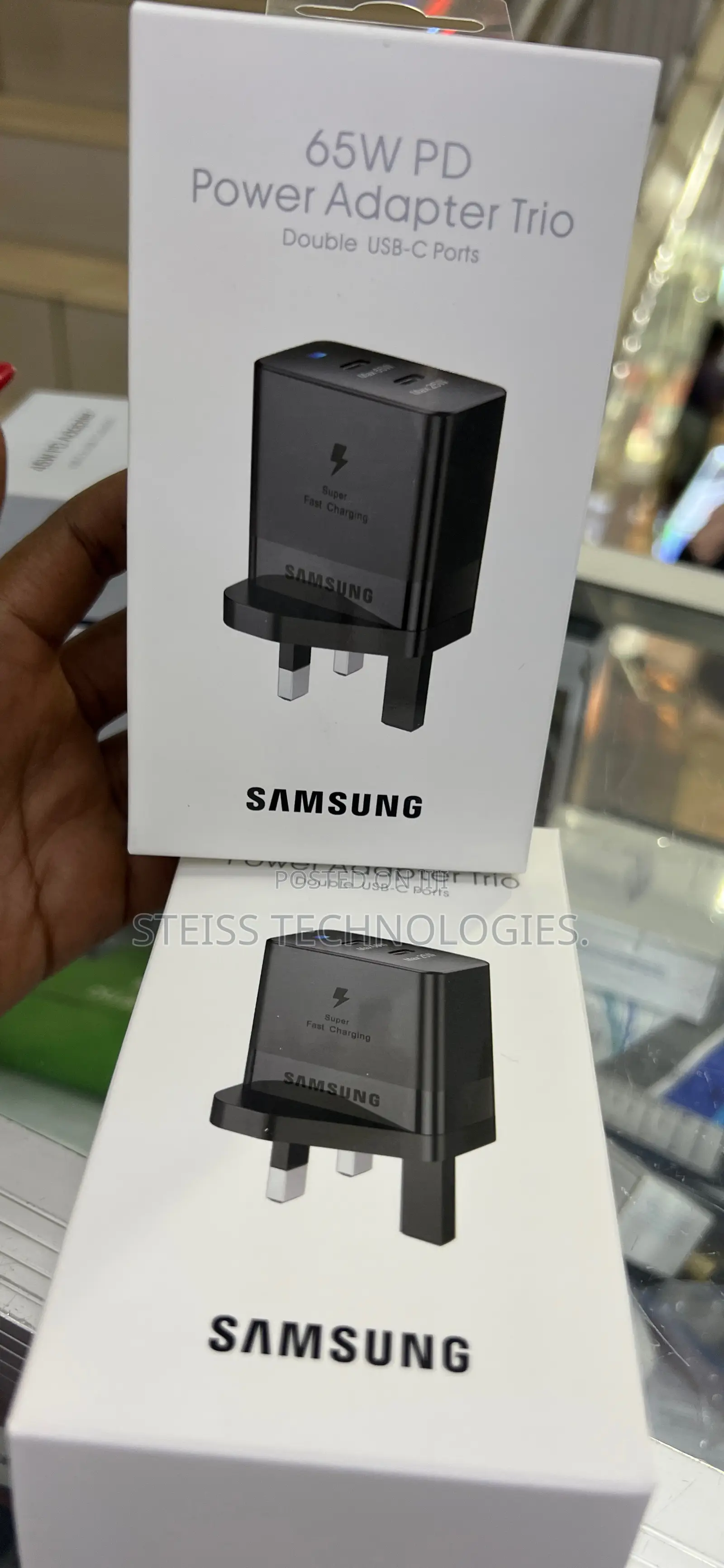 65watts Fast Samsung C to C Charger.