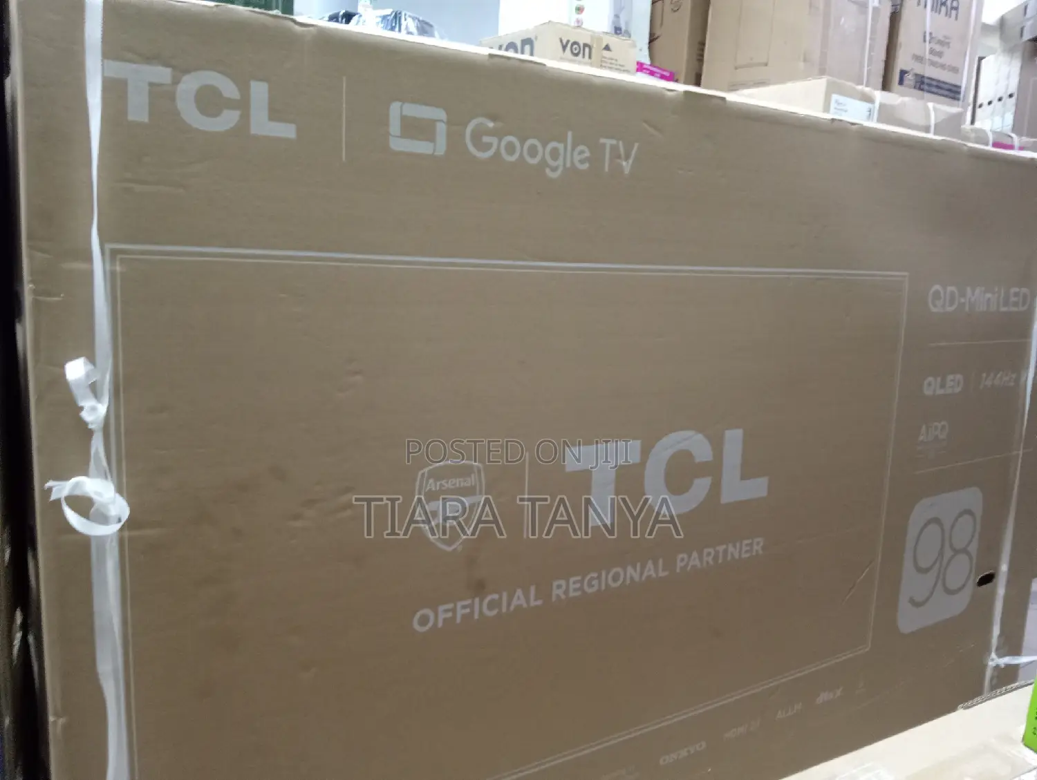 TCL 98 Inch 98c755 Qd-Mini Led Tv