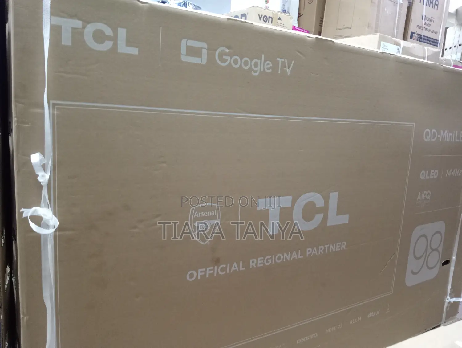 TCL 98 Inch 98c755 Qd-Mini Led Tv