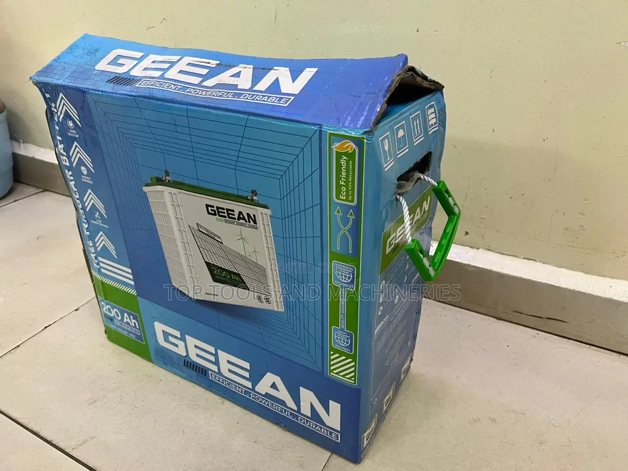 Geean 12v 200ah Tall Tubular Heavy-Duty Battery
