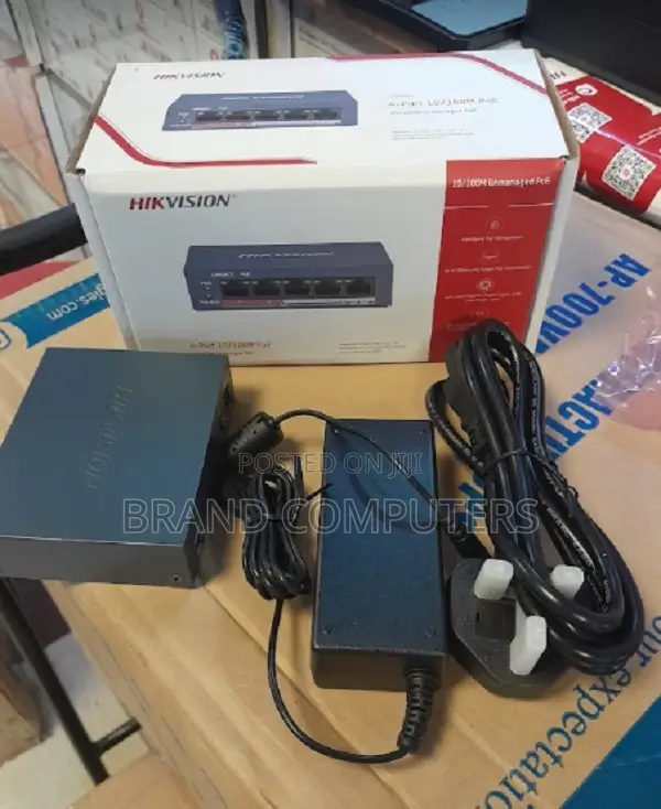 Hik Vision 4 Ports Full Poe Switch