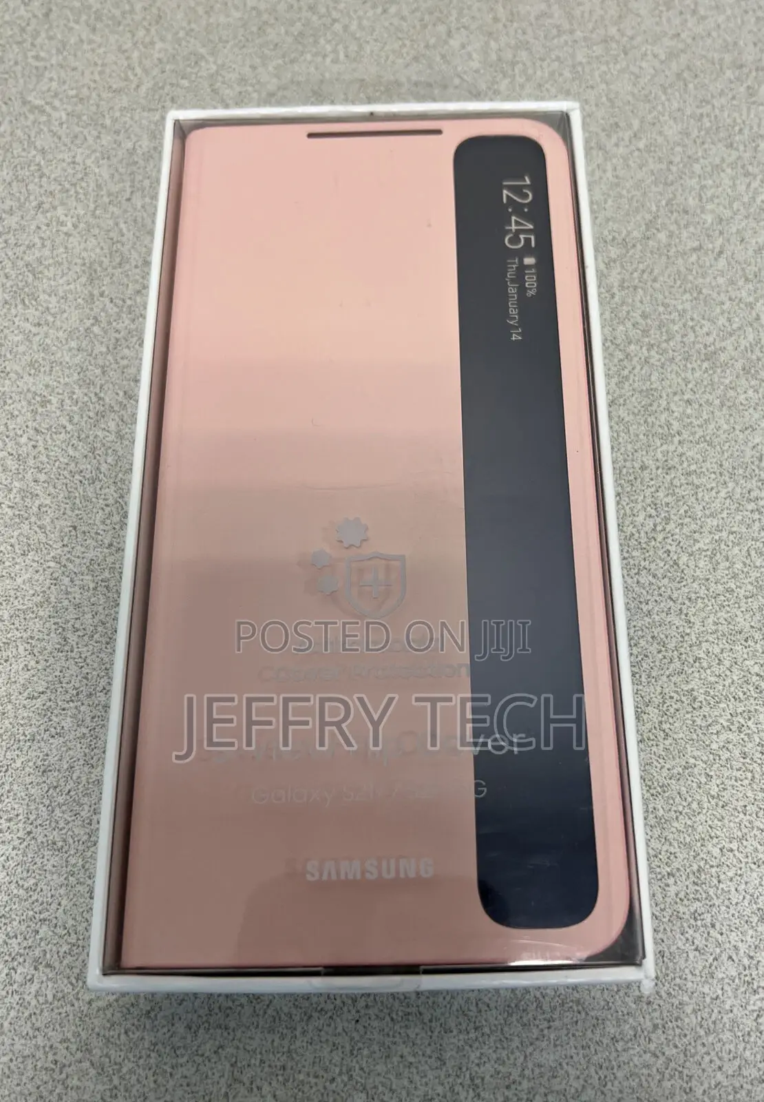 Samsung Smart Clear View Cover for Galaxy S21+ 5G - Pink