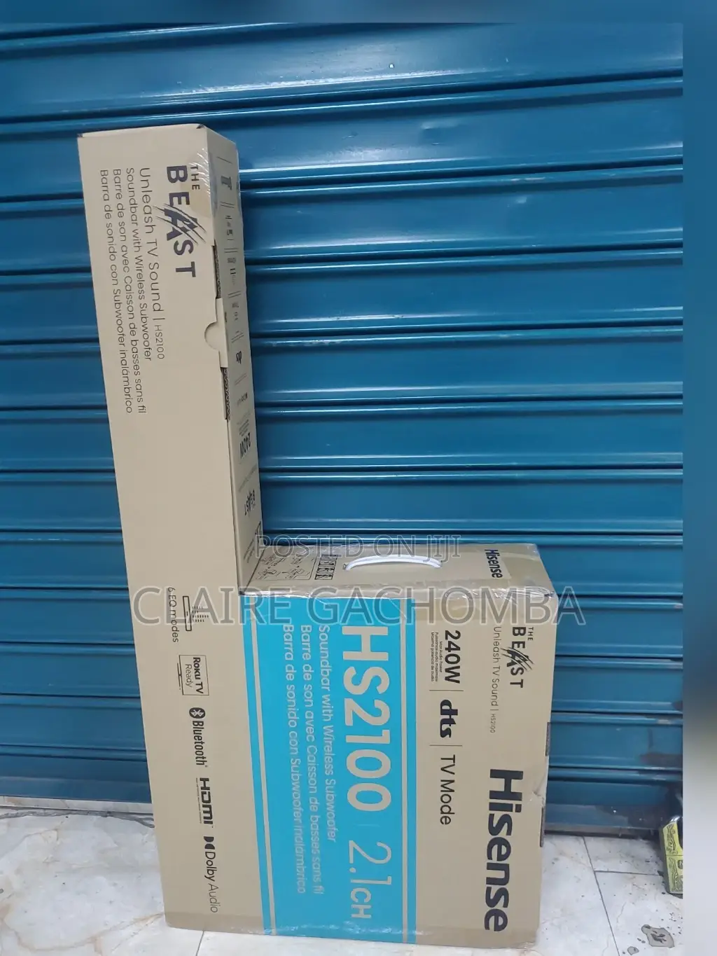 Hs2100 2.1ch Hisense Sound Bar With Wireless Speaker