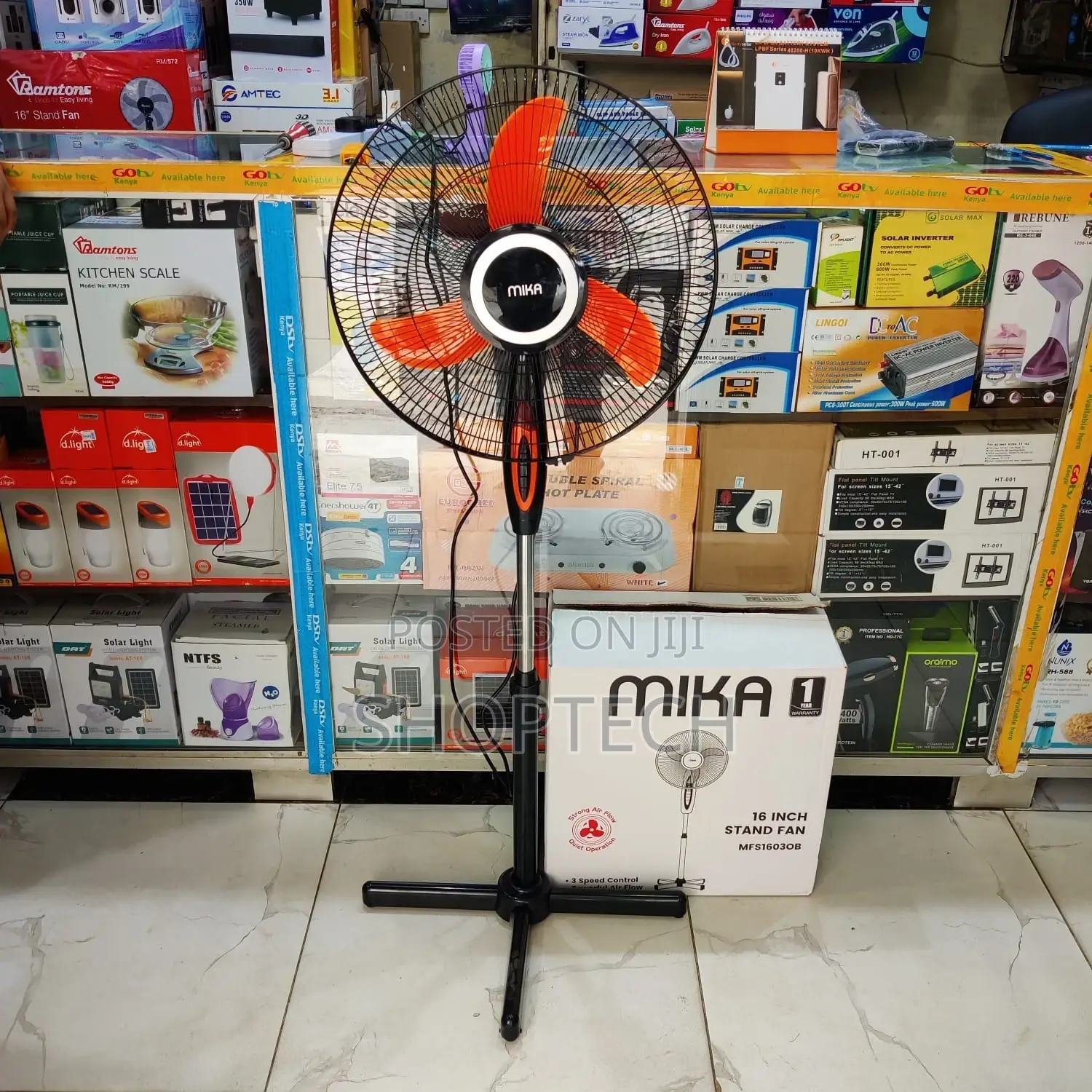*Mika Stand Fan 16" Mika 16inch Stand Fan