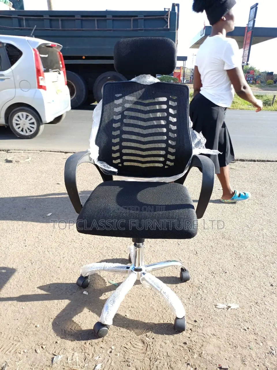 Headrest Chair Office Chair