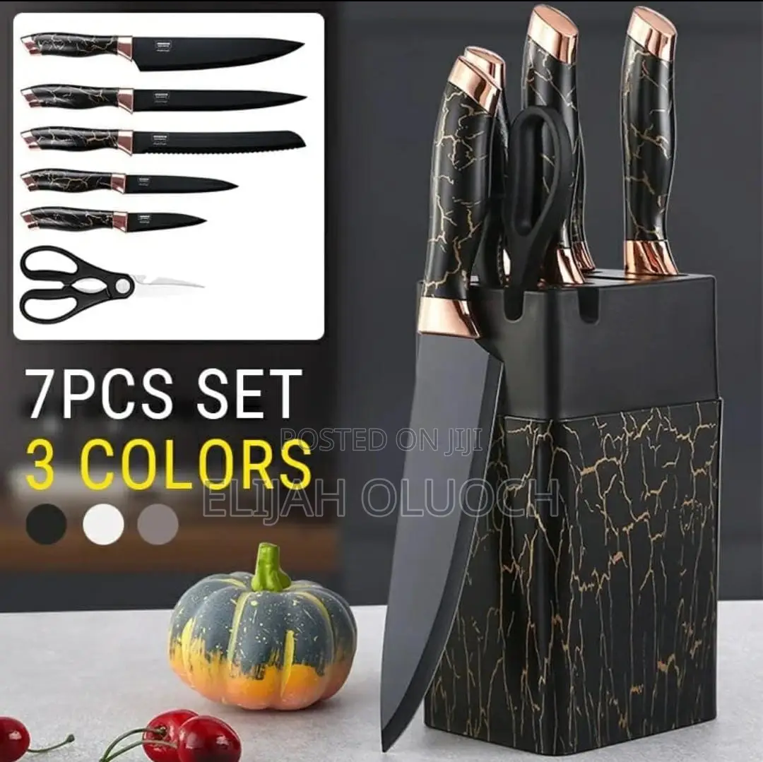 Marble Knife Set
