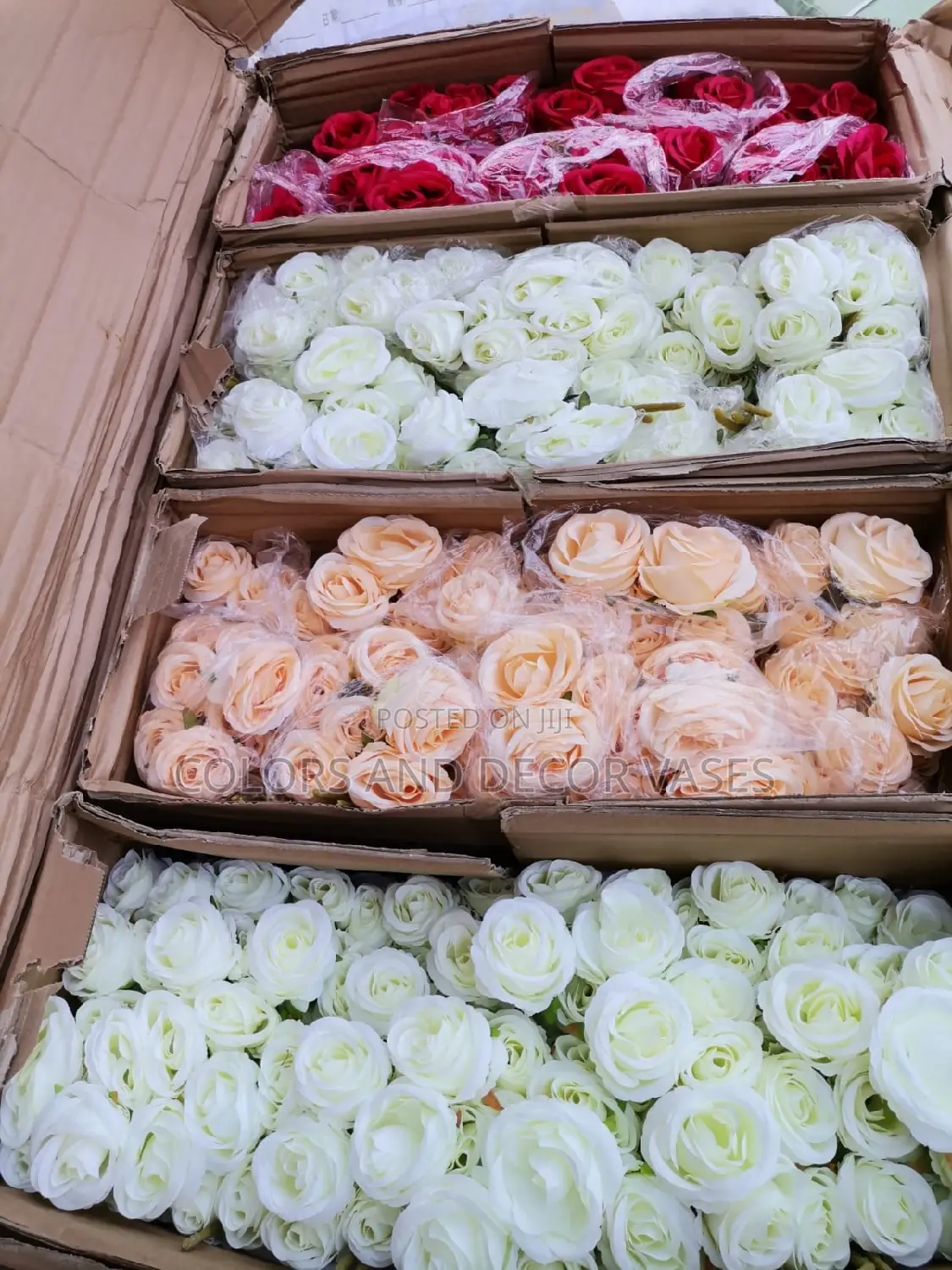 Almost Real ROSE Flowers KSH 400 a Bunch