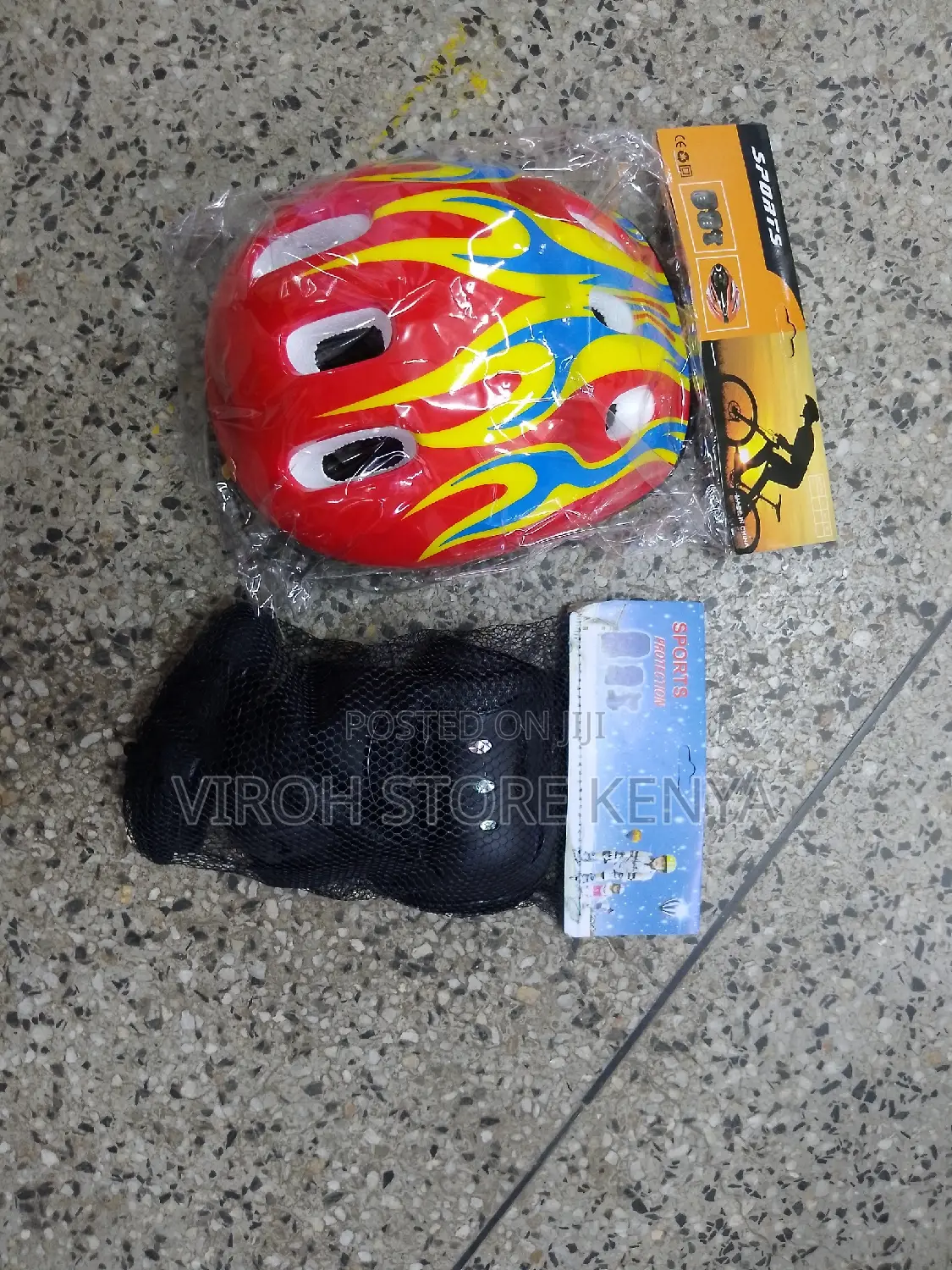 Skating Helmet and Guards for Skating and Cycling