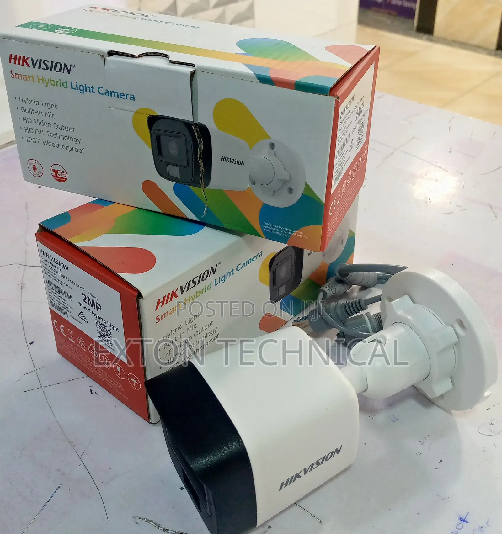 Hikvision 2 Mp Smart Hybrid Light Fixed Network Camera