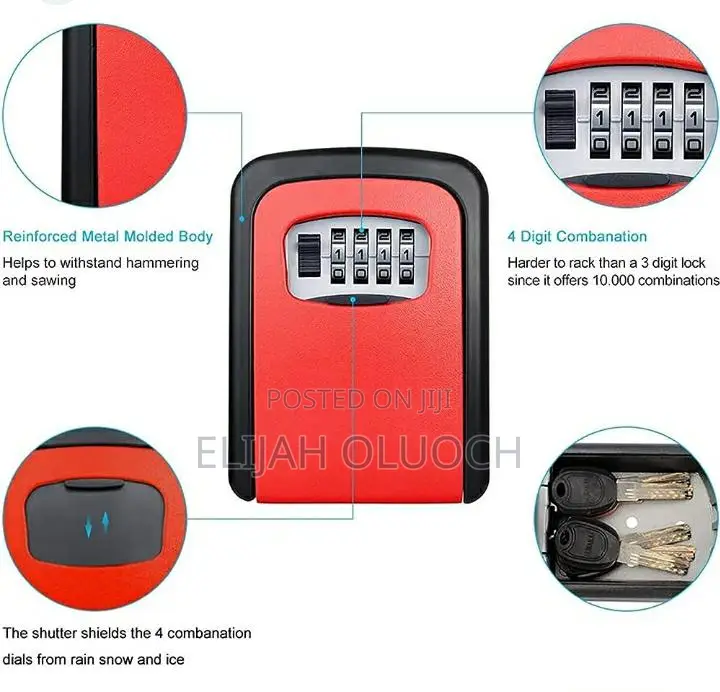 High Quality Mettalic Safe Keys Box Multifunctional