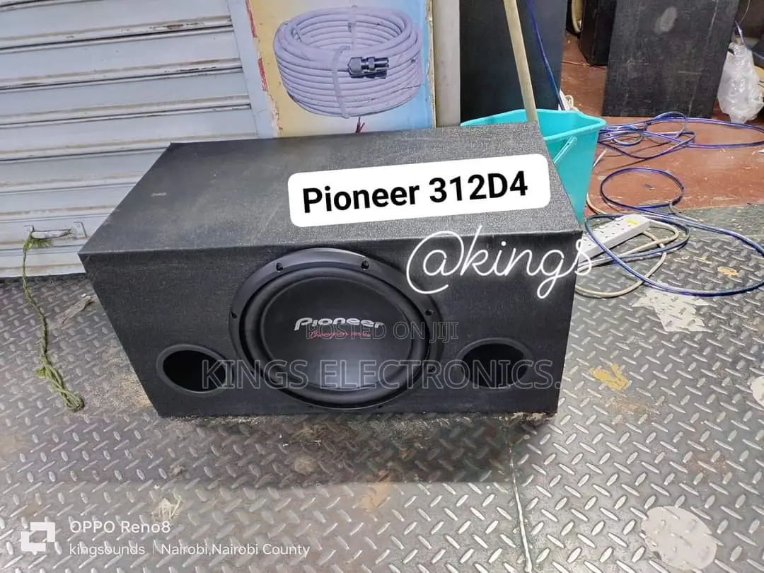 Pioneer 312D4 Bass Speaker With MDF Cabinet
