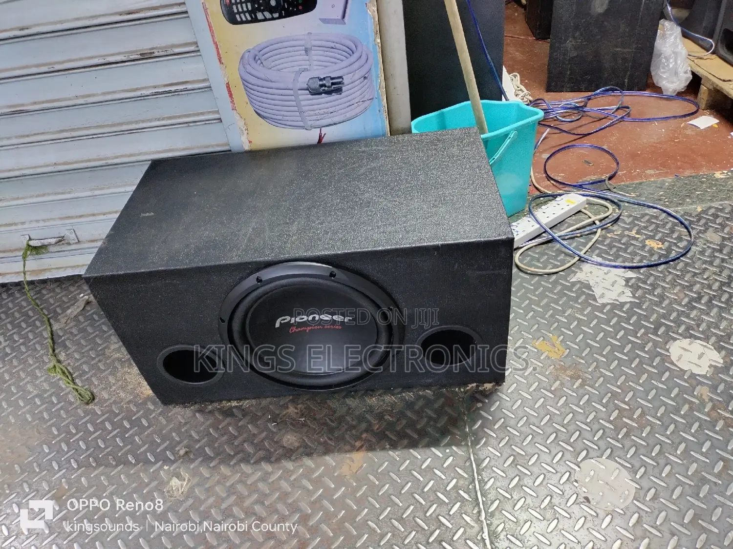 Pioneer 312D4 Bass Speaker With MDF Cabinet