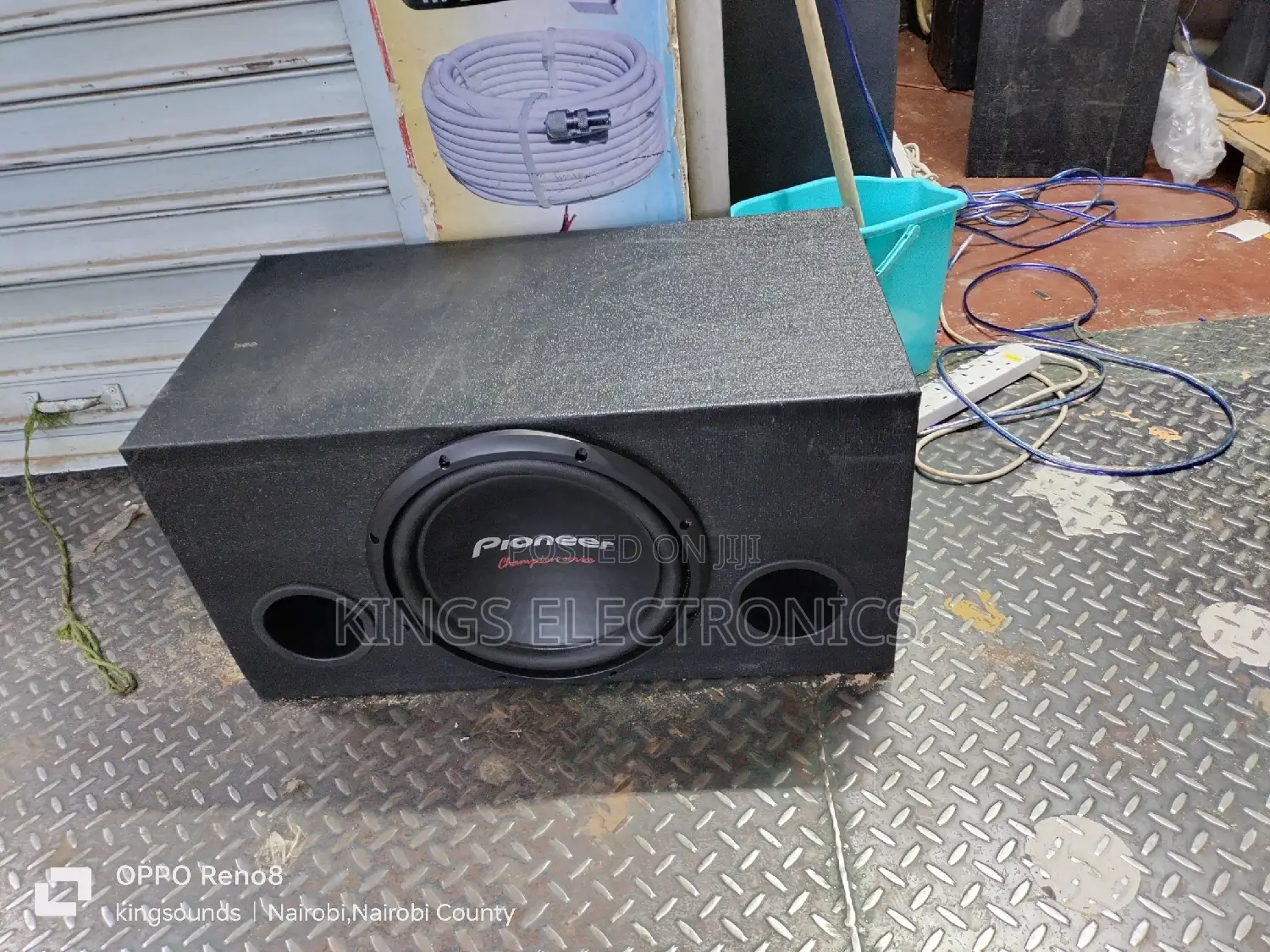Pioneer 312D4 Bass Speaker With MDF Cabinet
