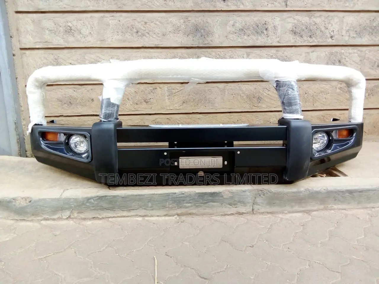 Heavy Duty Steel Black Bullbar for Land Cruiser Fj 100