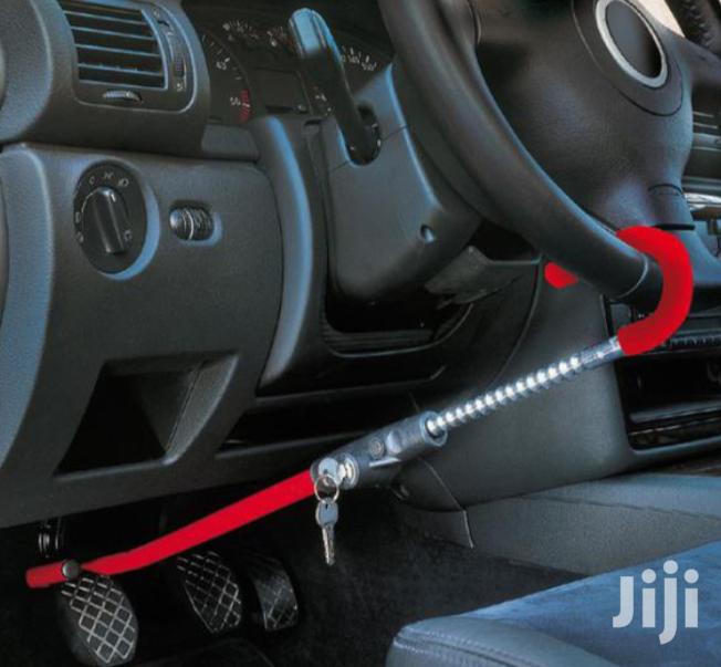 New Anti-theft Steering Wheel To Pedal Lock. Free Delivery Within Nrb