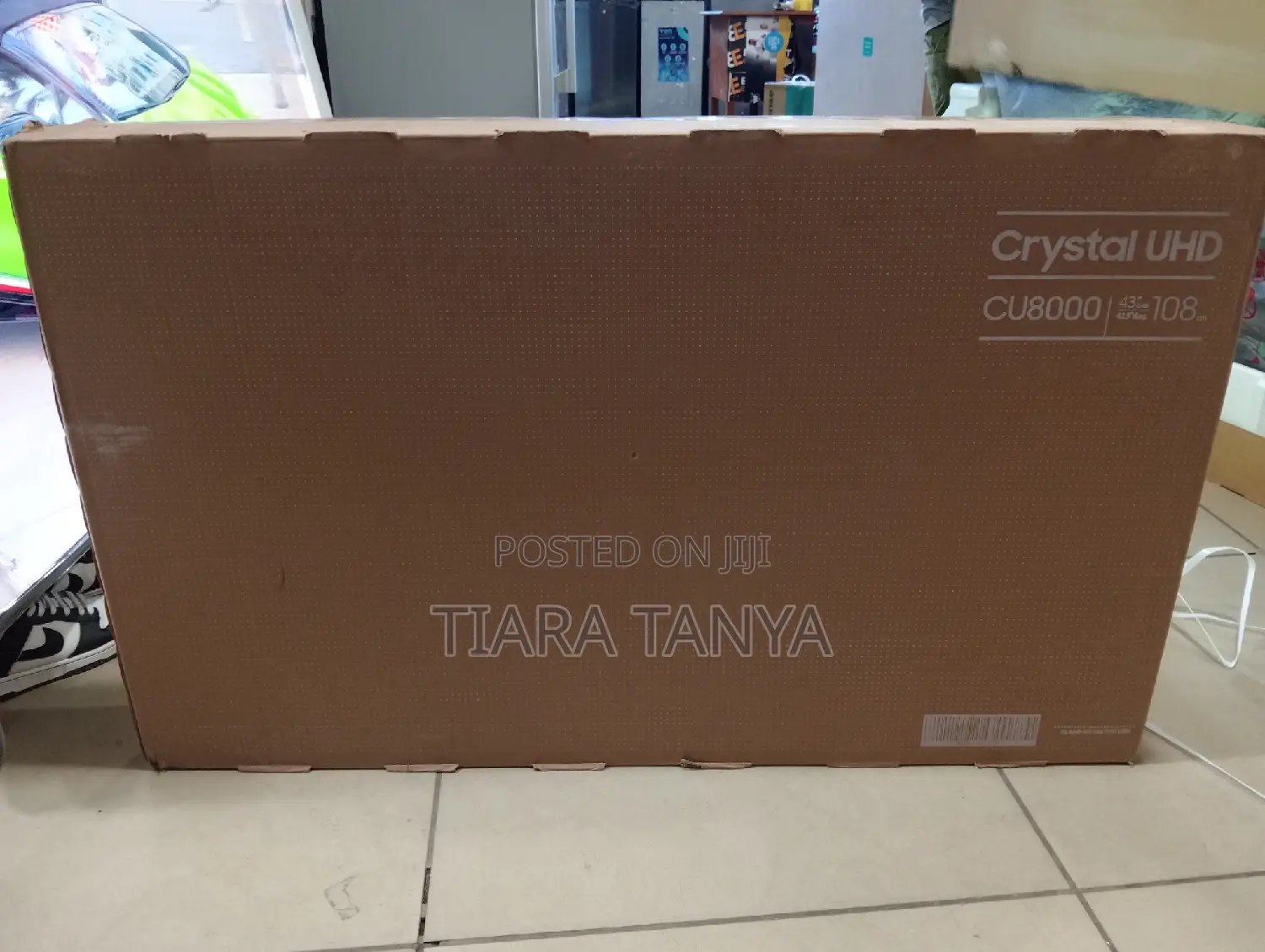 43 " Samsung Smart Crystal Uhd Cu8000 Tv