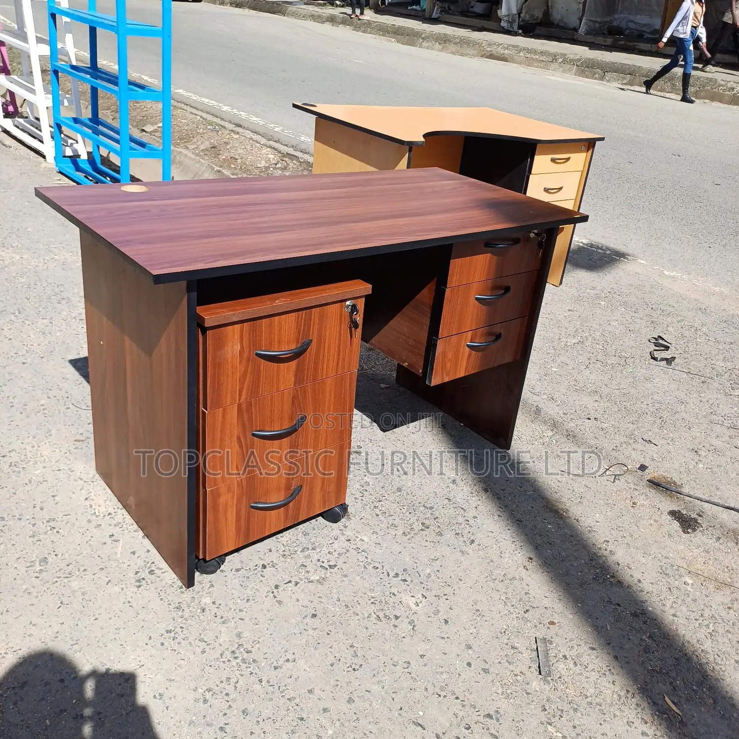 QUALITY OFFICE DESKS(Mobile Pedestal=Ksh.5500)