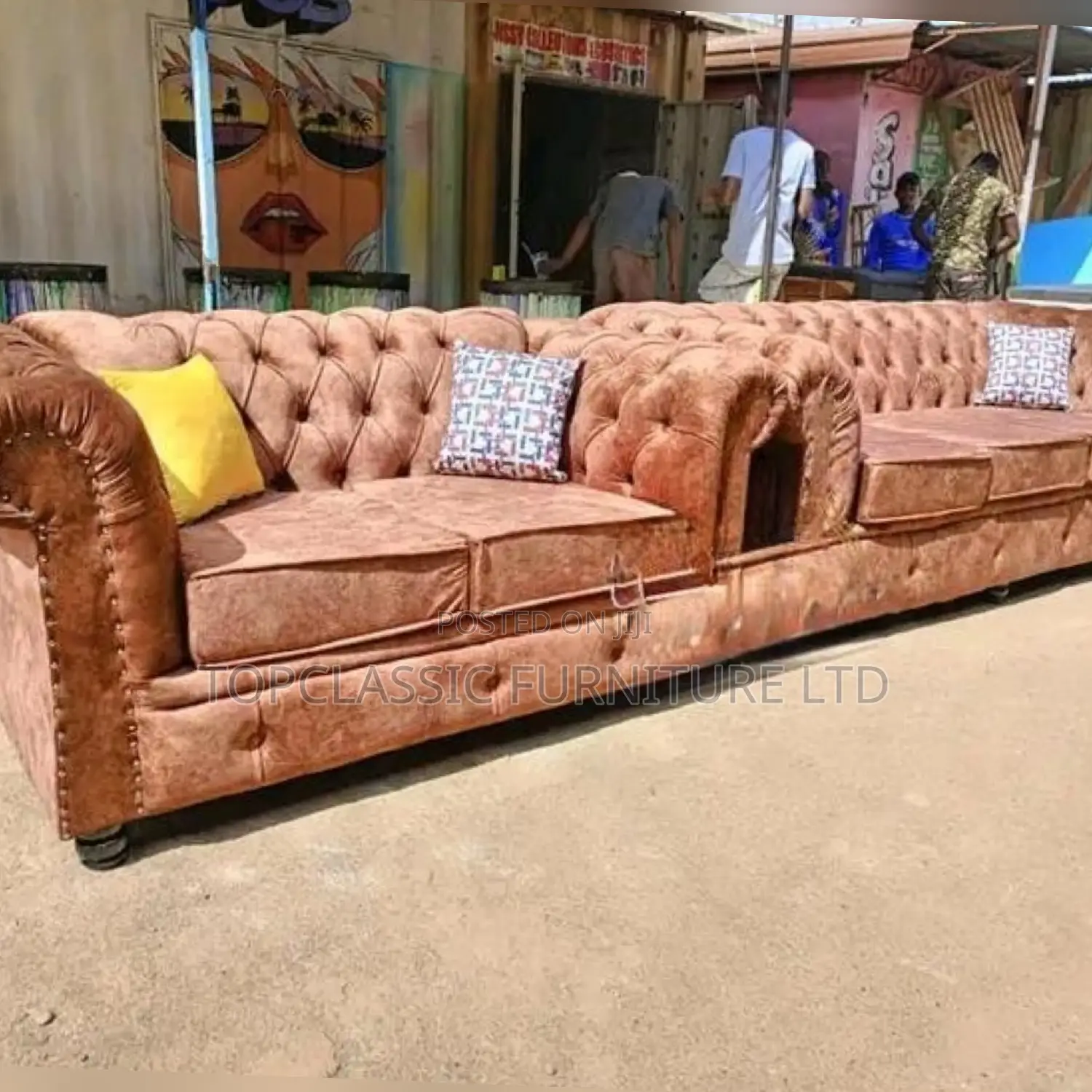 5-Seater CHESTER SOFAS (All Colors) Available
