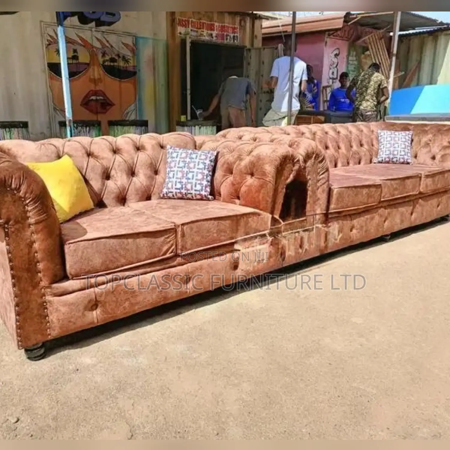 5-Seater CHESTER SOFAS (All Colors) Available