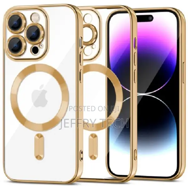 Magshine Magsafe Apple iPhone 15 PRO Max Gold