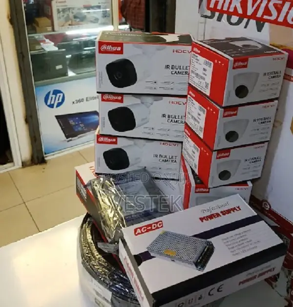 Dahua CCTV Security Cameras / Dahua 4 Channel Full Kit 2mp.