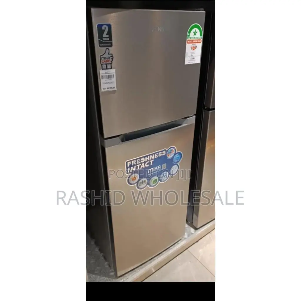 Mika 138 Litres Double Door Refrigerator