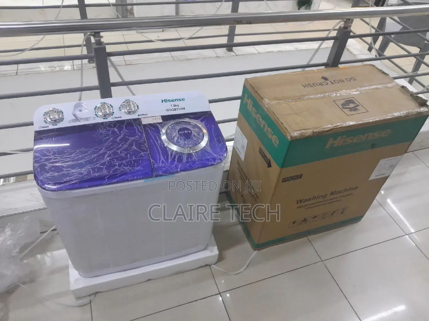 Hisense 7.5KG Twin Tub Washing Machine Wash Spin Dry