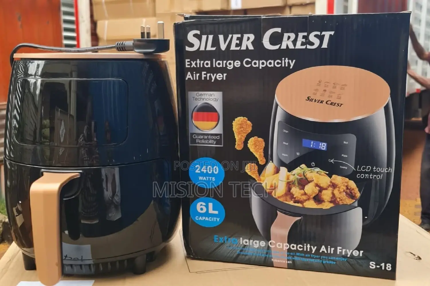 Silver Crest Air Fryer 6l Air Fryer
