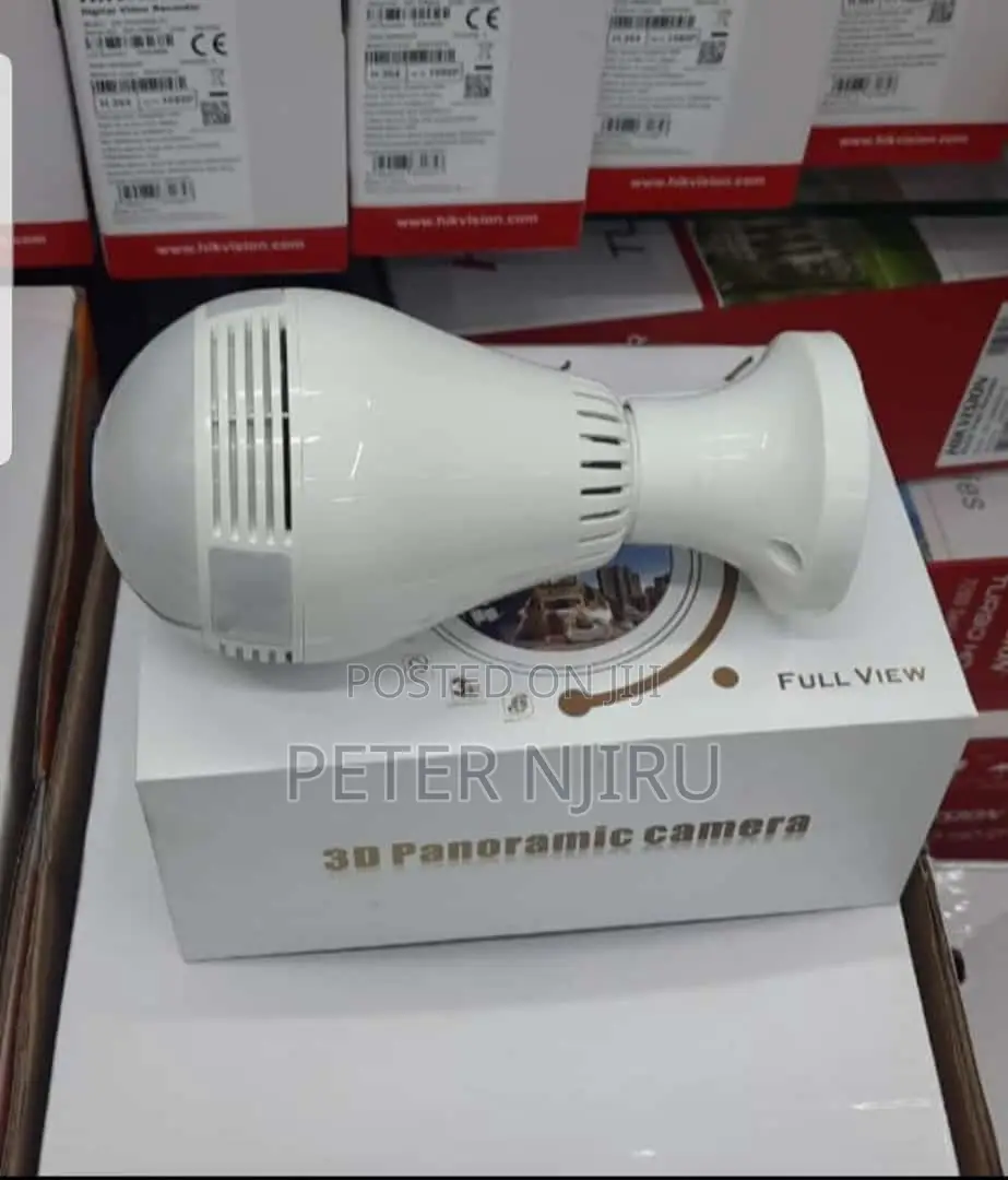 3D Panoramic Bulb Camera