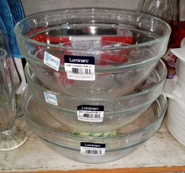 Luminarc Stack Bowls Durable and Heat Resistant 26cm